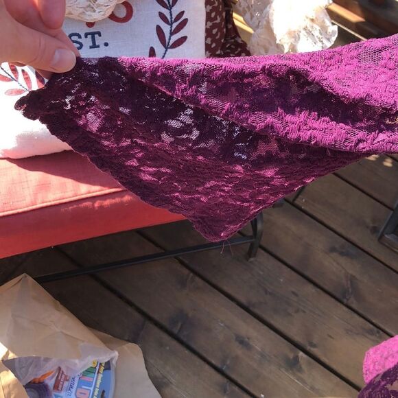 🆕 wtags Elan Purple lace dress - Picture 7 of 8